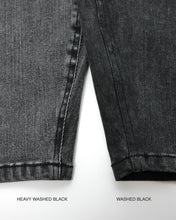 画像をギャラリービューアに読み込む, STRETCH RELAX DENIM HEAVY WASHED BLACK