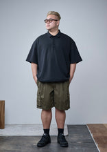 画像をギャラリービューアに読み込む, LIGHT MESH BIG POLO BLACK