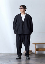 画像をギャラリービューアに読み込む, 【予約商品 12/1(月)18:00-発売】STRETCH AIR CARDIGAN JACKET BLACK