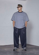 画像をギャラリービューアに読み込む, HEAVY WEIGHT BORDER T-SHIRT NAVY