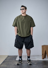 画像をギャラリービューアに読み込む, CLEAN TECH TWILL T-SHIRT Ⅳ KHAKI