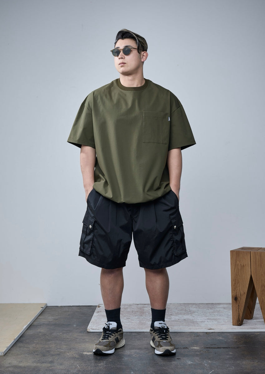 CARORIE クリーンテックTシャツ CLEAN TECH TWILL T-SHIRT Ⅳ KHAKI – carorie