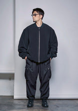 画像をギャラリービューアに読み込む, STRETCH DOUBLE CLOTH MA-1 BLACK