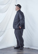 画像をギャラリービューアに読み込む, LIGHT PADDED BIG SHIRT JACKET BLACK