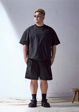 画像をギャラリービューアに読み込む, SO STRETCH NYLON LOGO SHORTS BLACK