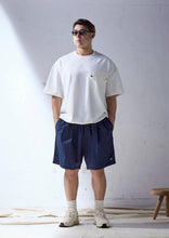画像をギャラリービューアに読み込む, SO STRETCH NYLON LOGO SHORTS NAVY