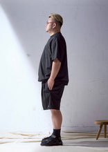 画像をギャラリービューアに読み込む, SO STRETCH NYLON LOGO SHORTS BLACK