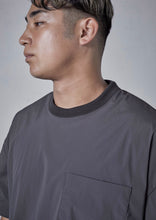 画像をギャラリービューアに読み込む, SO STRETCH NYLON T-SHIRT GREY