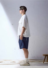 画像をギャラリービューアに読み込む, SO STRETCH NYLON LOGO SHORTS NAVY
