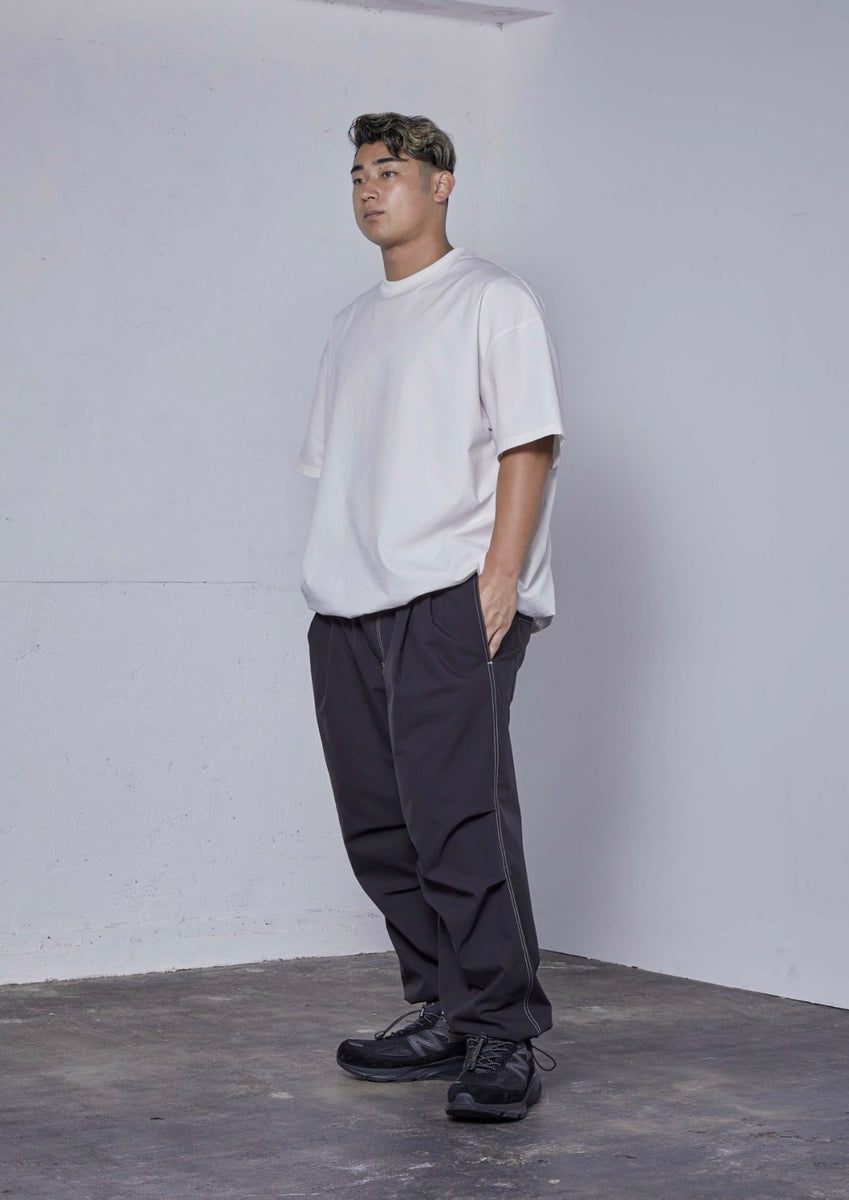 CLEAN TECH TWILL JOGGER PANTS BLACK – carorie