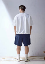 画像をギャラリービューアに読み込む, SO STRETCH NYLON LOGO SHORTS NAVY