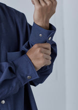 画像をギャラリービューアに読み込む, 【数量限定・予約商品 10/20(月)18:00-発売】DENIM LIKE SHIRT BLACK