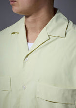 画像をギャラリービューアに読み込む, LIGHT CLEAN TECH OPEN COLLAR SHIRT BLACK