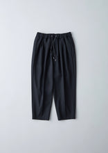 画像をギャラリービューアに読み込む, 【数量限定・予約商品 9/29(月)18:00-発売】WOOL LIKE SLACKS BLACK