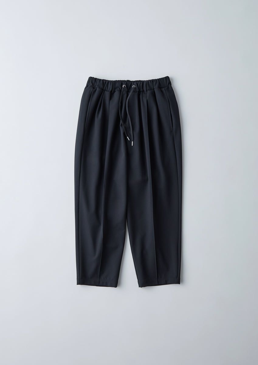 パンツ WOOL LIKE SLACKS BLACK carorie WOOL LIKE SLACKS BLACK – carorie