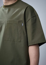 画像をギャラリービューアに読み込む, CLEAN TECH TWILL T-SHIRT Ⅳ KHAKI