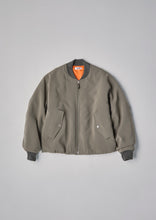 画像をギャラリービューアに読み込む, STRETCH DOUBLE CLOTH MA-1 KHAKI