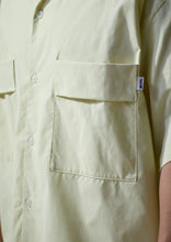 画像をギャラリービューアに読み込む, LIGHT CLEAN TECH OPEN COLLAR SHIRT BLACK