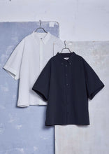 画像をギャラリービューアに読み込む, SEER SUCKER S/S SHIRT BLACK