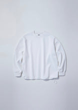 画像をギャラリービューアに読み込む, LIGHT PONTE LONG T-SHIRT WHITE