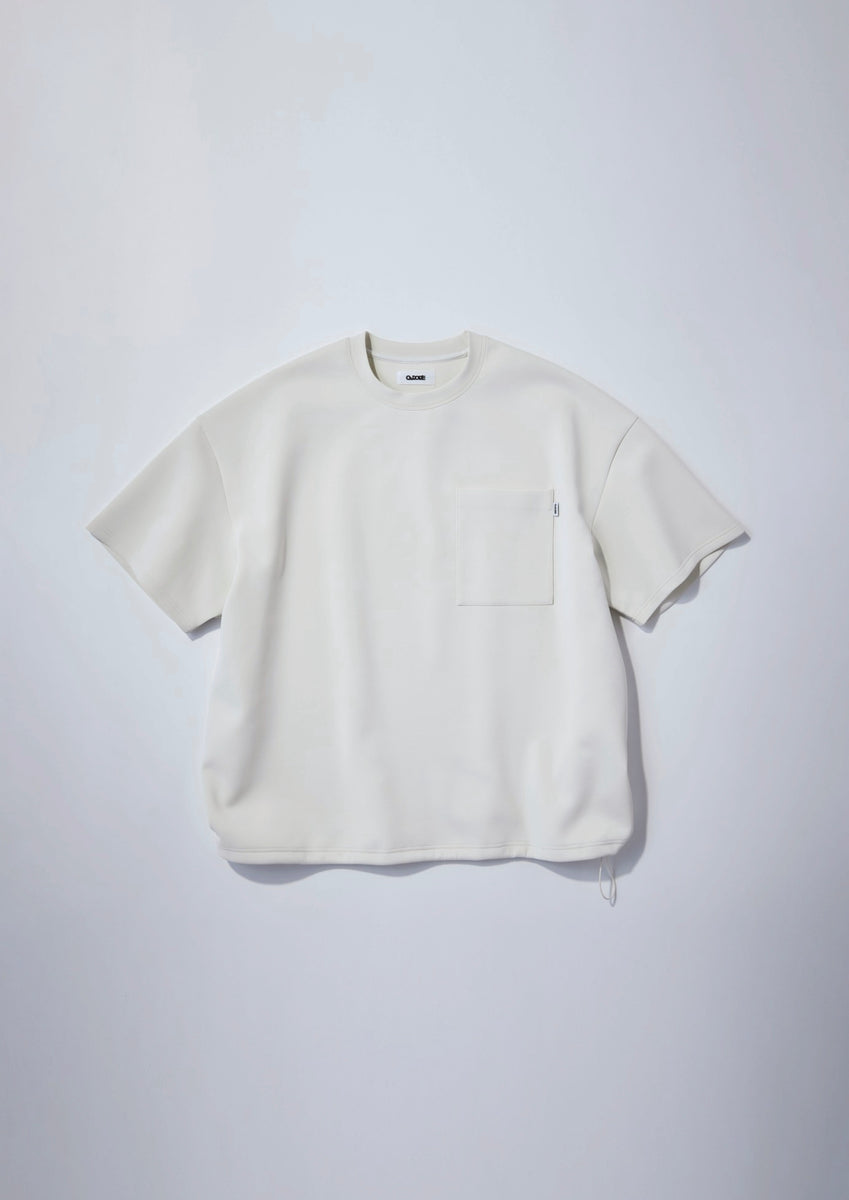 LIGHT PONTE T-SHIRT Ⅱ ECRU – carorie