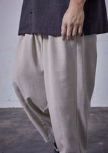 画像をギャラリービューアに読み込む, LINEN LIKE WIDE PANTS CHARCOAL