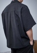 画像をギャラリービューアに読み込む, LINEN LIKE OPEN COLLAR SHIRT Ⅱ RED