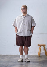 画像をギャラリービューアに読み込む, 【数量限定・予約商品 1/19(月)18:00-発売】SEER SUCKER OPEN COLLAR SHIRT BEIGE