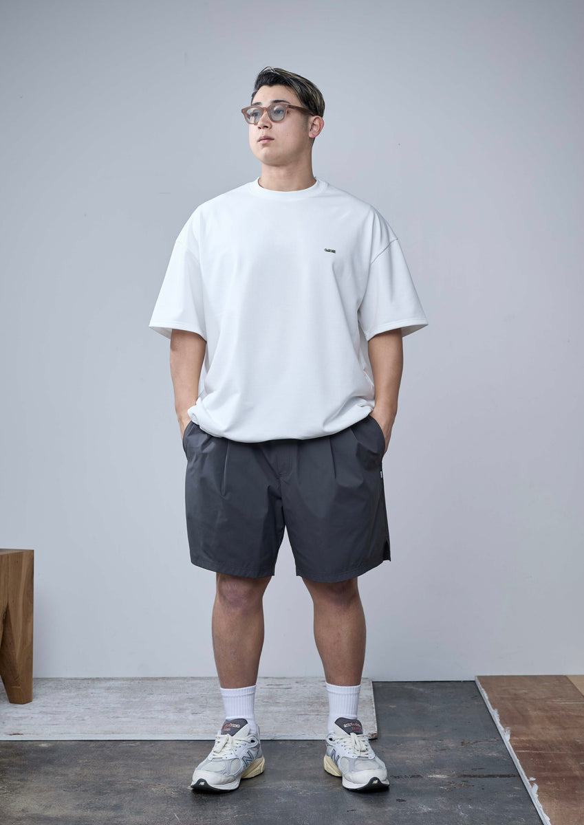 パンツ CARORIE CLEAN TECH TWILL CARGO SHORTS LIGHT CLEAN TECH SHORTS GREY – carorie