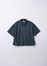 画像をギャラリービューアに読み込む, 【数量限定・予約商品 3/25(水)19:00-発売】LIGHT MESH BIG POLO SHIRT GREY