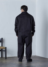 画像をギャラリービューアに読み込む, STRETCH RELAX DENIM JACKET BLACK