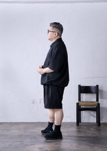 画像をギャラリービューアに読み込む, 【数量限定・予約商品 3/25(水)19:00-発売】LIGHT MESH BIG POLO SHIRT BLACK