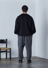 画像をギャラリービューアに読み込む, 【数量限定・予約商品 9/29(月)18:00-発売】WOOL LIKE SLACKS CHARCOAL