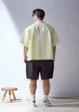 画像をギャラリービューアに読み込む, LIGHT CLEAN TECH OPEN COLLAR SHIRT LEMON