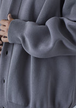 画像をギャラリービューアに読み込む, HEAVY WEIGHT KNIT CARDIGAN BLACK