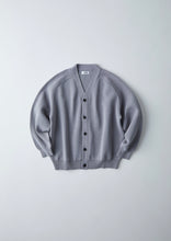 画像をギャラリービューアに読み込む, HEAVY WEIGHT KNIT CARDIGAN GREY