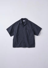 画像をギャラリービューアに読み込む, 【数量限定・予約商品 1/19(月)18:00-発売】SEER SUCKER OPEN COLLAR SHIRT BLACK