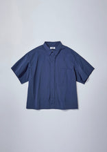画像をギャラリービューアに読み込む, SO STRETCH NYLON S/S SHIRT NAVY