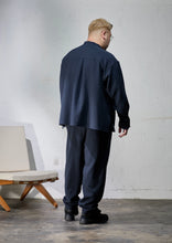 画像をギャラリービューアに読み込む, 【即納商品 7/25(土)19:00-発売】STRETCH AIR BAND COLLAR SHIRT NAVY
