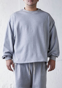 OVER SIZE SWEAT SHIRT GREY