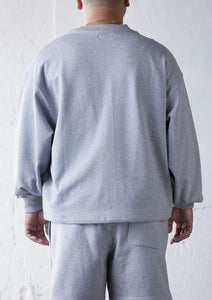 OVER SIZE SWEAT SHIRT GREY