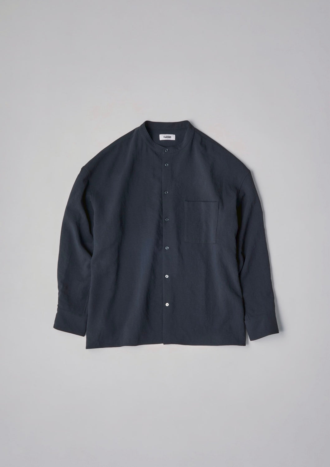 【数量限定･予約商品 7/17(木)19:00-発売】STRETCH AIR BAND COLLAR SHIRT BLACK