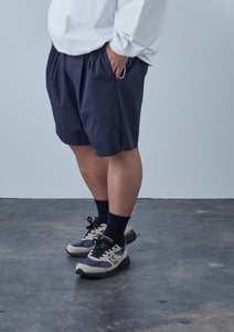 CLEAN TECH TWILL SHORTS NAVY