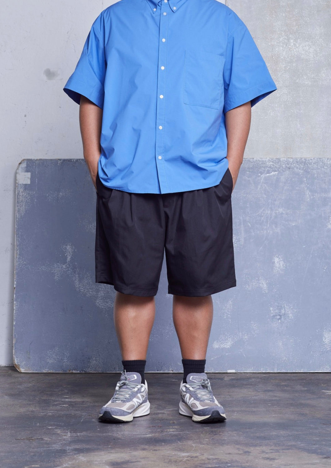 【数量限定･予約商品 2/6(木)19:00-発売】THE CHINO SHORTS BLACK