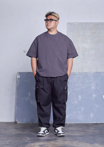 【数量限定･予約商品 2/13(木)19:00-発売】LIGHT CLEAN TECH TWILL T-SHIRT GREY