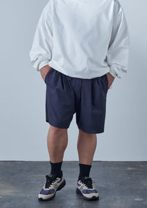 CLEAN TECH TWILL SHORTS NAVY