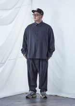 画像をギャラリービューアに読み込む, WOOL LIKE RELAX SHIRT GREY
