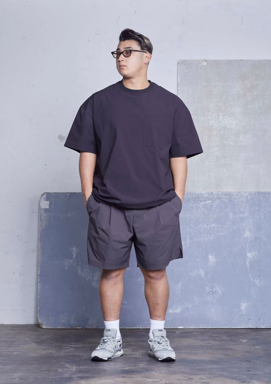 【数量限定･予約商品 2/13(木)19:00-発売】LIGHT CLEAN TECH TWILL T-SHIRT BLACK