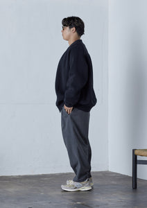 【数量限定･予約商品 9/11(木)19:00-発売】HEAVY WEIGHT KNIT CARDIGAN BLACK