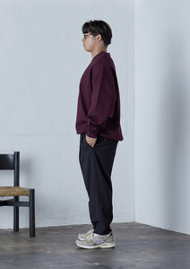 【数量限定･予約商品 9/29(月)18:00-発売】WOOL LIKE SLACKS BLACK